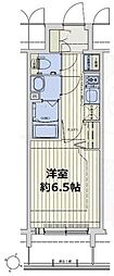 スワンズシティ新大阪ヴィーヴォ 1Kの間取図画像