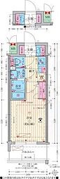 ファーストフィオーレ十三エリオ 1Kの間取図画像