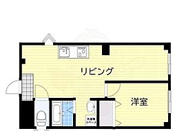 ダイヤモンドパレス 1LDKの間取図画像