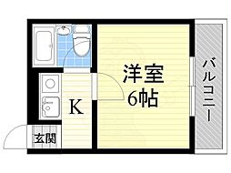 ファミリーハイツ(木川西) 5階