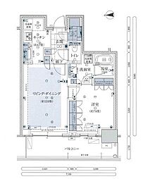 グランドメゾン新梅田タワーＴＨＥ　ＣＬＵＢ　ＲＥＳＩＤＥＮＣ 4階1LDKの間取り