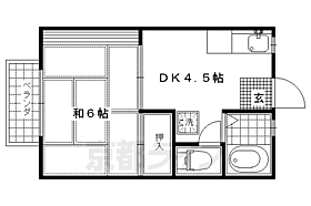 京都府京都市伏見区桃山筑前台町（賃貸アパート1DK・2階・19.00㎡） その2