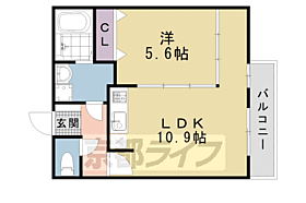 ＫＥＮ＆ＬＡＬＡ 302 ｜ 京都府京都市中京区西ノ京内畑町（賃貸マンション1LDK・3階・39.00㎡） その2