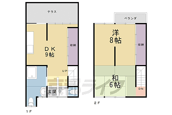 七条西洞院貸家 -｜京都府京都市下京区下魚棚通油小路東入大黒町(賃貸一戸建2LDK・--・35.00㎡)の写真 その1