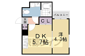 京都府京都市山科区厨子奥矢倉町（賃貸マンション1DK・3階・25.15㎡） その2