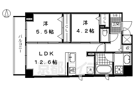 ルッソ烏丸五条 302 ｜ 京都府京都市下京区上平野町（賃貸マンション2LDK・3階・52.84㎡） その2