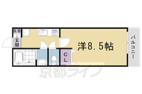 京都府京都市右京区西京極中町（賃貸マンション1K・3階・23.38㎡） その2