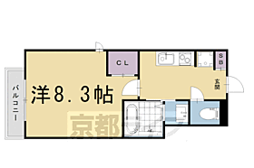 Ｎａｇｉ　ＫＹＯＴＯ　ＮＩＪＯ 304 ｜ 京都府京都市中京区聚楽廻南町（賃貸マンション1K・3階・26.12㎡） その2