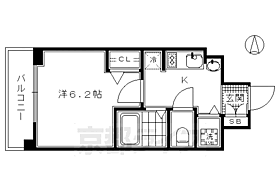 スワンズ京都七条リベルタ 502 ｜ 京都府京都市下京区上之町（大宮通木津屋橋上る）（賃貸マンション1K・5階・21.15㎡） その2