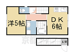 西ノ京円町アパート 2F ｜ 京都府京都市中京区西ノ京円町（賃貸アパート1DK・2階・29.45㎡） その2