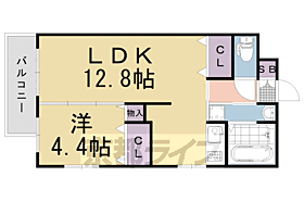 京都府長岡京市神足1丁目（賃貸マンション1LDK・5階・35.52㎡） その2