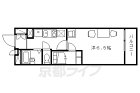 レオパレスプリオール東山III 302 ｜ 京都府京都市東山区福稲高原町（賃貸アパート1K・3階・19.87㎡） その2