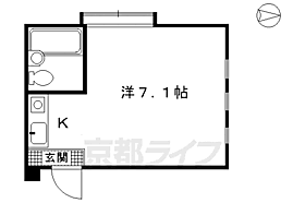 ステーション京都女子ハイツ 301 ｜ 京都府京都市下京区新町通七条上る辰巳町（賃貸マンション1R・3階・14.50㎡） その2