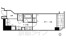 ランドマークシティ京都烏丸五条 501 ｜ 京都府京都市下京区上柳町（楊梅通新町東入）（賃貸マンション1K・5階・25.55㎡） その2