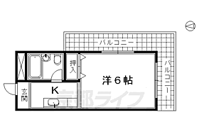 ハイツパモナス 203 ｜ 京都府京都市下京区和気町（賃貸マンション1K・2階・15.39㎡） その2