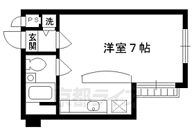 シャトーふく 303 ｜ 京都府京都市下京区鍵屋町通烏丸西入ル鍵屋町（賃貸マンション1K・3階・20.21㎡） その2