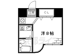 京都府京都市伏見区深草稲荷榎木橋町（賃貸マンション1K・2階・20.20㎡） その2