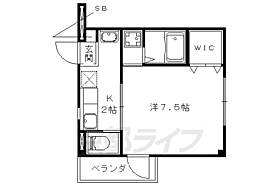 京都府京都市山科区御陵鴨戸町（賃貸マンション1K・3階・23.82㎡） その2