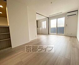 JR山陰本線 太秦駅 徒歩27分の賃貸アパート 2階2LDKのリビング/ダイニング