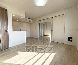 JR東海道・山陽本線 長岡京駅 徒歩35分の賃貸アパート 2階2LDKのリビング/ダイニング