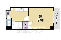 ＢＯＩＳ　ＤＥ　ＢＯＵＬＯＧＮＥ（ボア　ドゥ　ブローニュ） 3階1Kの間取り