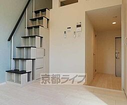 京阪宇治線 観月橋駅 徒歩4分の賃貸アパート 2階1Kのリビング/ダイニング