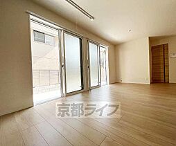 JR山陰本線 嵯峨嵐山駅 徒歩13分の賃貸アパート 1階3LDKのリビング/ダイニング