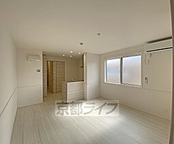 JR山陰本線 太秦駅 徒歩17分の賃貸アパート 2階1LDKのリビング/ダイニング