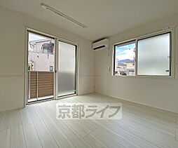 JR山陰本線 太秦駅 徒歩17分の賃貸アパート 1階2LDKのリビング/ダイニング