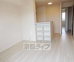 京都地下鉄東西線 御陵駅 徒歩18分の賃貸アパート 2階1LDKのリビング/ダイニング