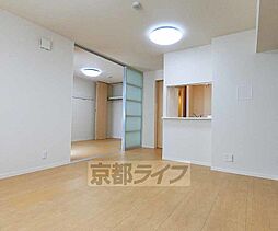 JR東海道・山陽本線 長岡京駅 徒歩13分の賃貸マンション 3階3LDKのリビング/ダイニング