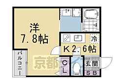 京都地下鉄東西線 小野駅 徒歩5分 2階/-