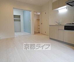 京阪本線 藤森駅 徒歩4分の賃貸アパート 1階1LDKのリビング/ダイニング