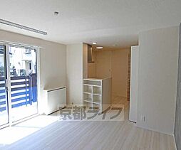 阪急京都本線 東向日駅 徒歩3分の賃貸アパート 3階ワンルームのリビング/ダイニング