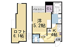 間取図画像 1K