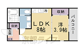 京都地下鉄東西線 椥辻駅 徒歩8分 2階/-