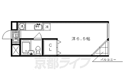 京福電気鉄道北野線 北野白梅町駅 徒歩17分 3階/-
