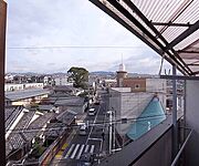 バルコニーからの風景です。