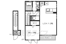 京都地下鉄東西線 小野駅 徒歩10分 2階/-