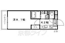 京福電気鉄道北野線 北野白梅町駅 徒歩15分