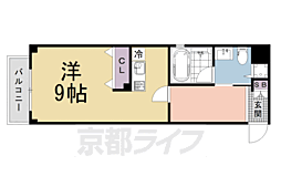 SHICATAONZEBLDG ワンルームの間取図画像