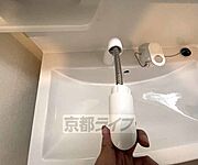 洗面ノズル伸びますよ