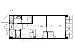 京都地下鉄東西線 椥辻駅 徒歩9分 4階/-