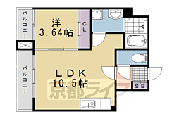 Ｃｌａｉｒ京都桂川 2階/208