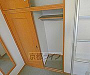 奥行きのある収納です