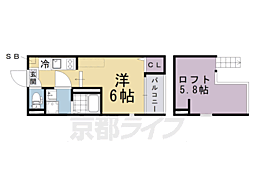 京阪宇治線 六地蔵駅 徒歩7分 2階/-