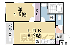 阪急京都本線 西院駅 徒歩8分 3階/-