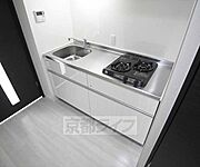 2口システムキッチンです。