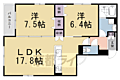 Kalan新町三条4階20.2万円
