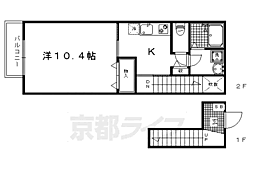 京福電気鉄道北野線 北野白梅町駅 徒歩6分 2階/-
